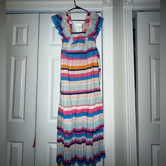 Maxi Anthropologie Colorful Striped Dress - Picture 3 of 3